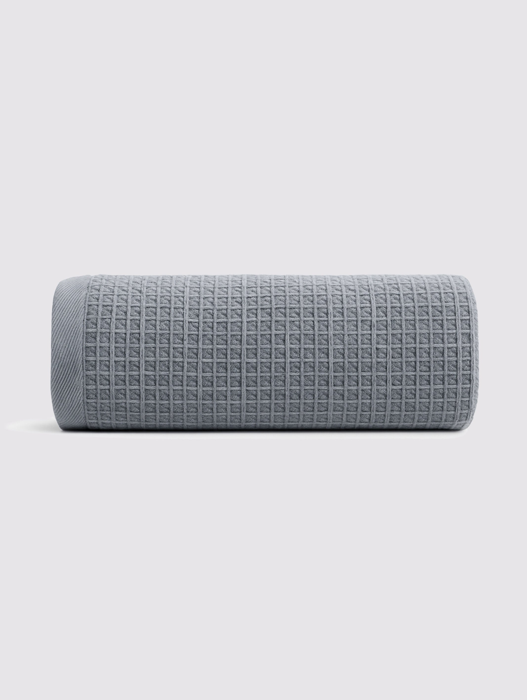 Grey ring-spun cotton hand towels, pack of 1, 20x39 inches – main product view