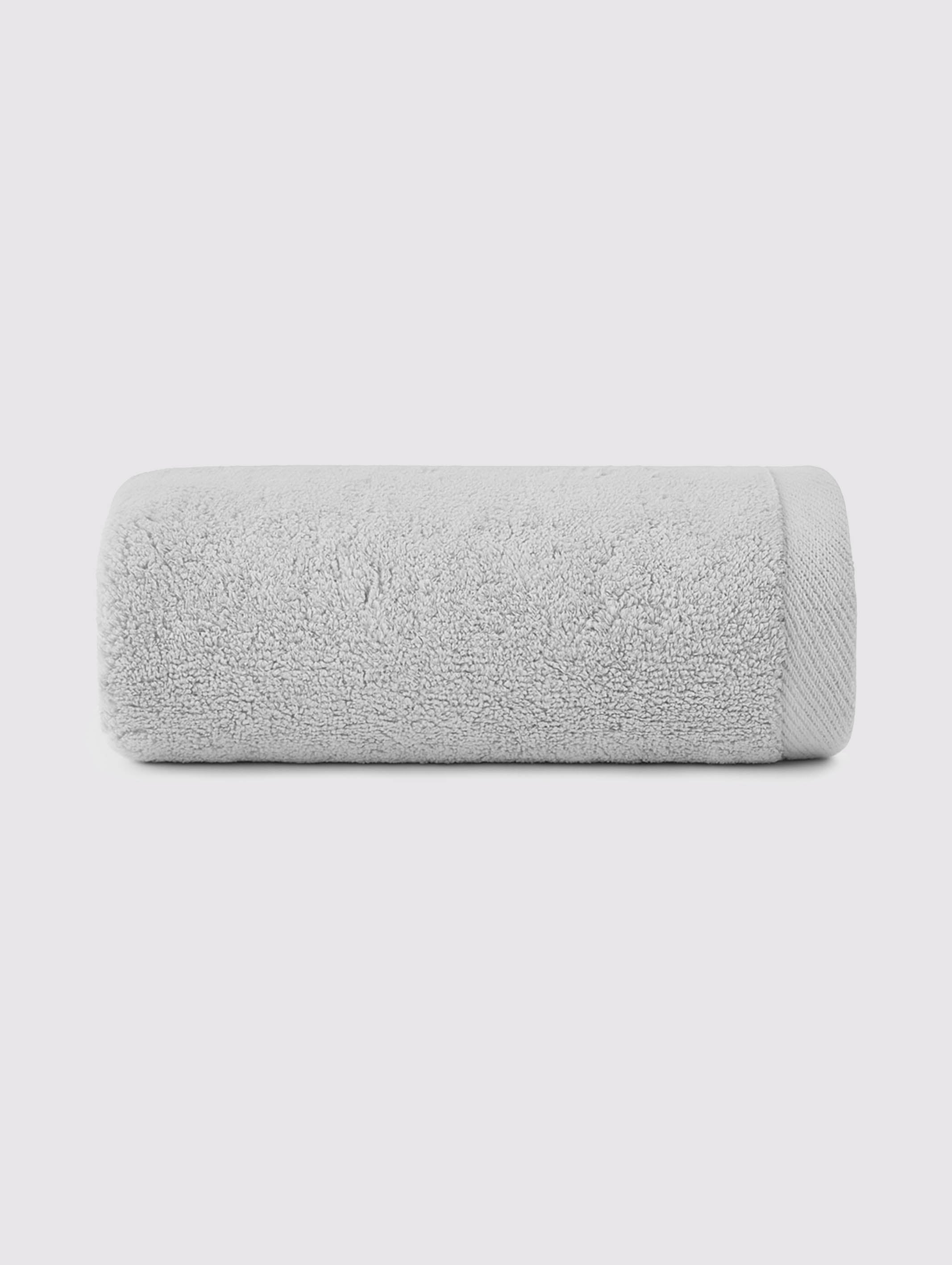 Light Grey ring-spun cotton hand towels, pack of 1, 20x28 inches – additional view