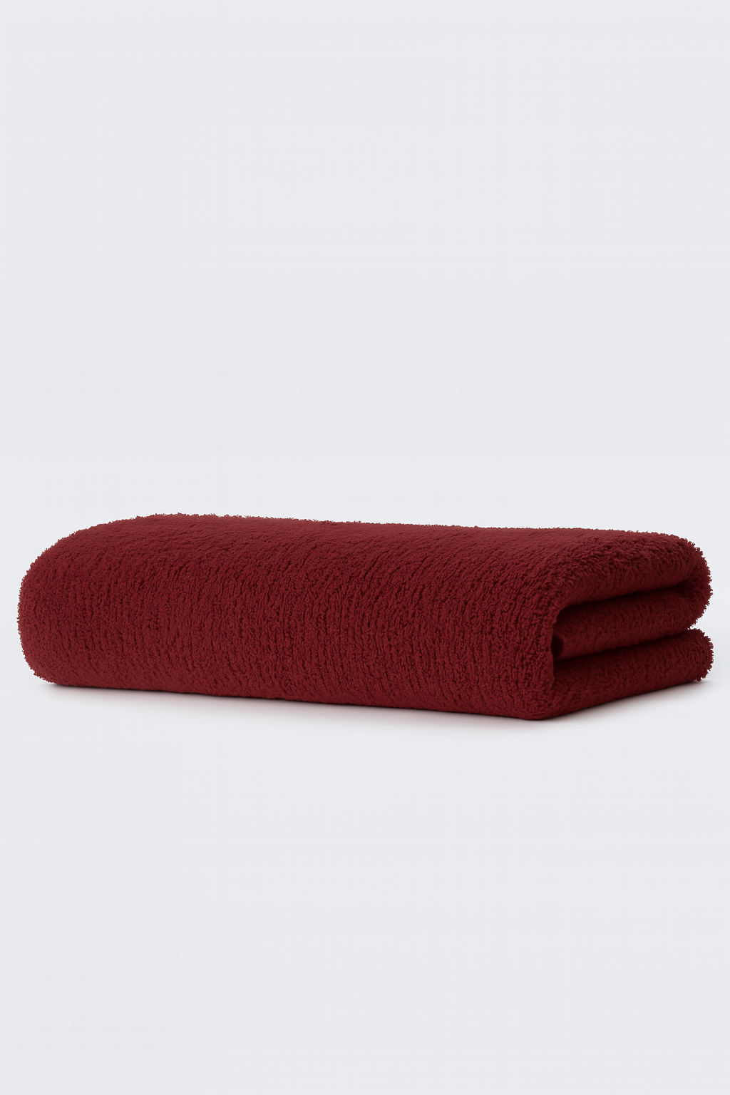 Maroon ring-spun cotton hand towels, pack of 1, 20x28 inches – main product view