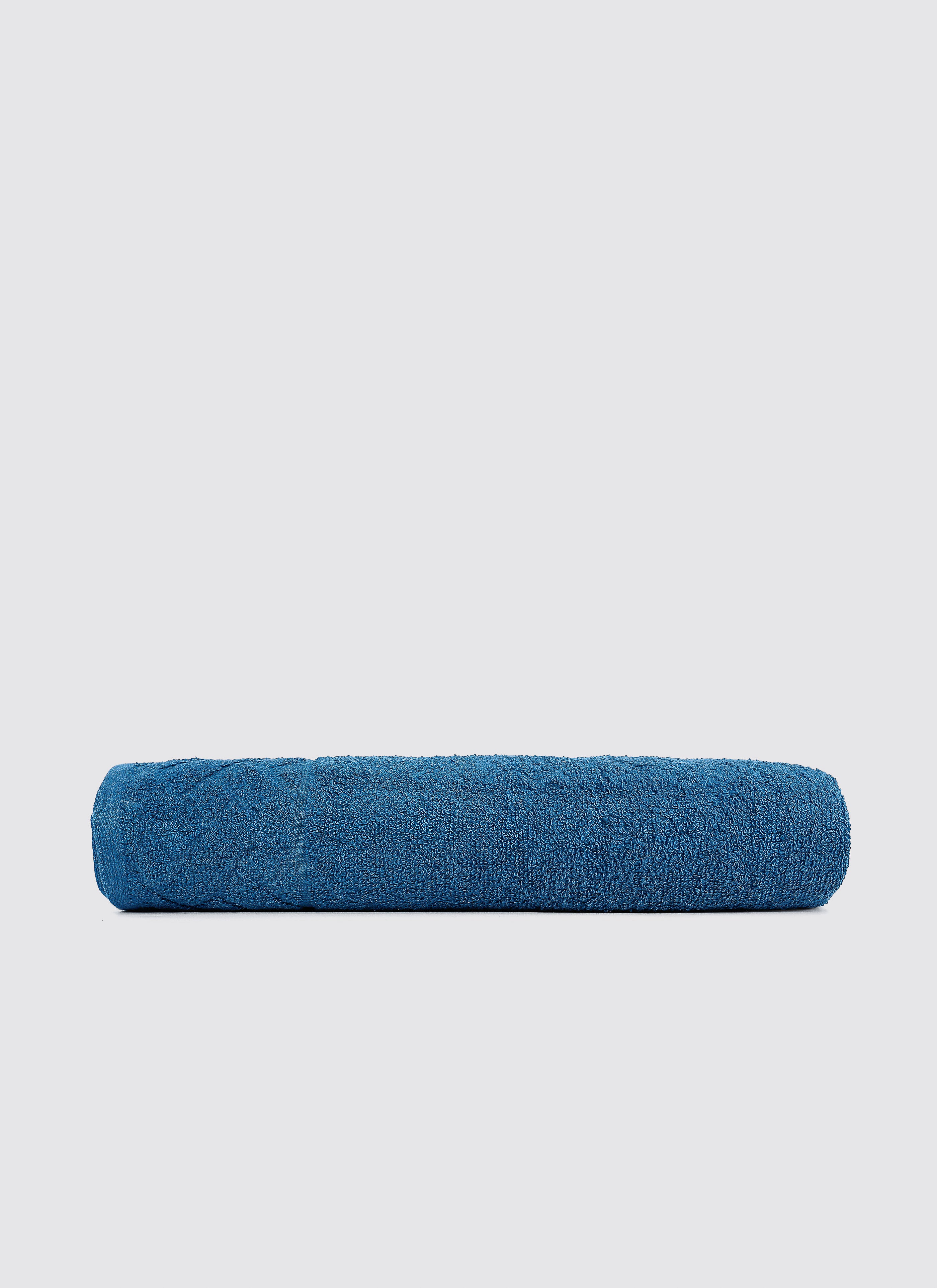 Midnight Blue ring-spun cotton hand towels, pack of 1, 20x39 inches – main product view