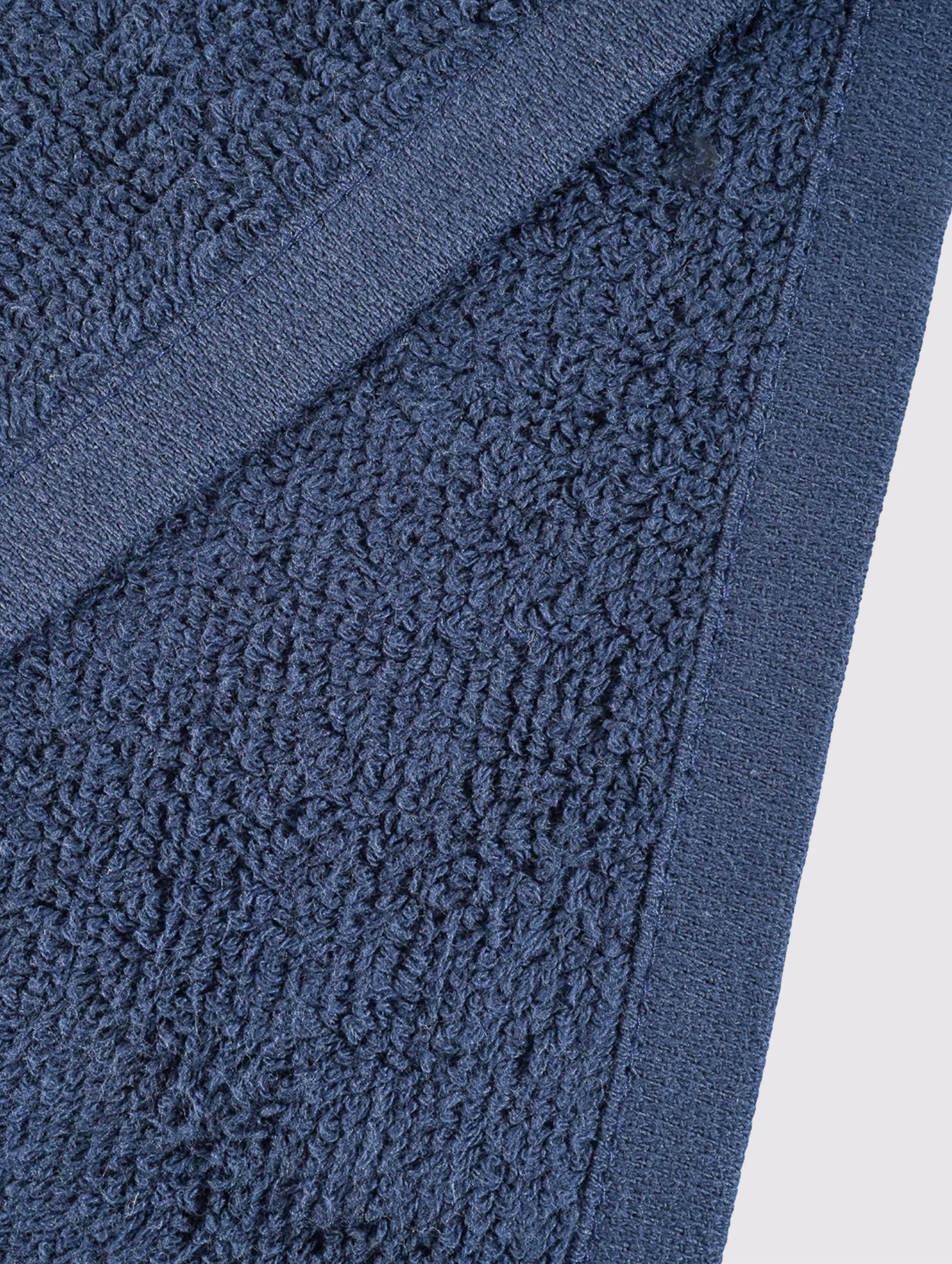 Navy Blue ring-spun cotton hand towels, 20x28 inches – main product view