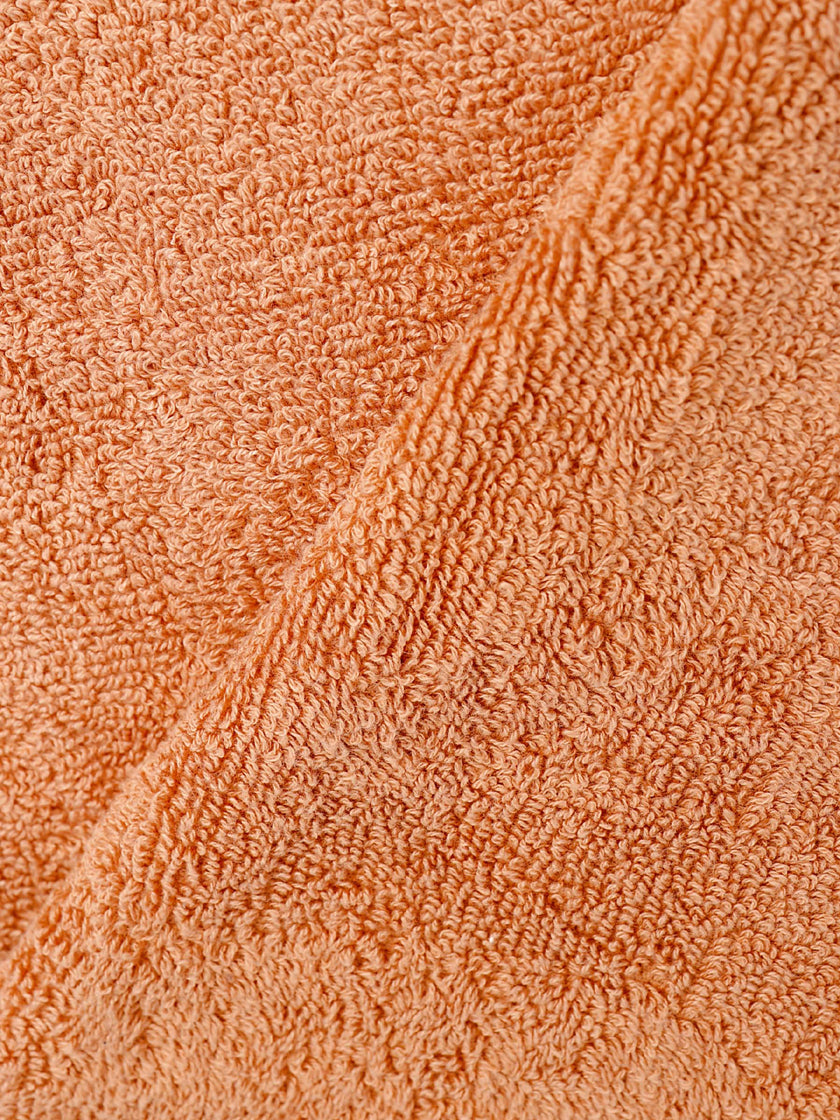 Orange ring-spun cotton hand towels, 20x28 inches – main product view