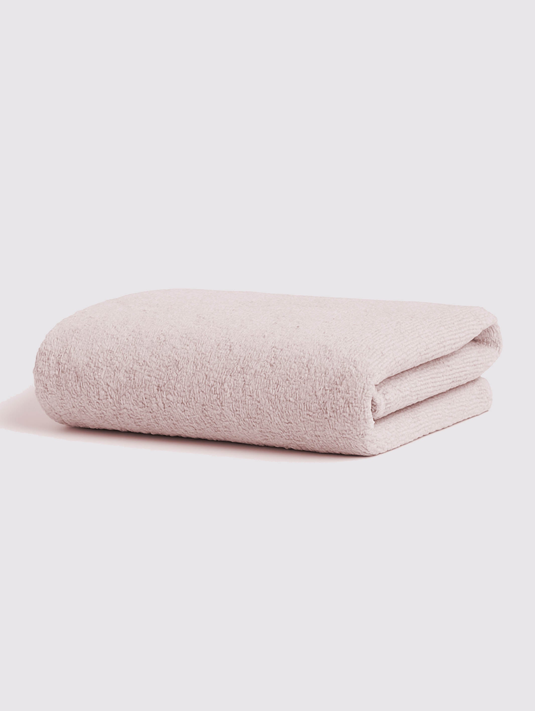 Peach ring-spun cotton hand towels, pack of 1, 20x28 inches – additional view