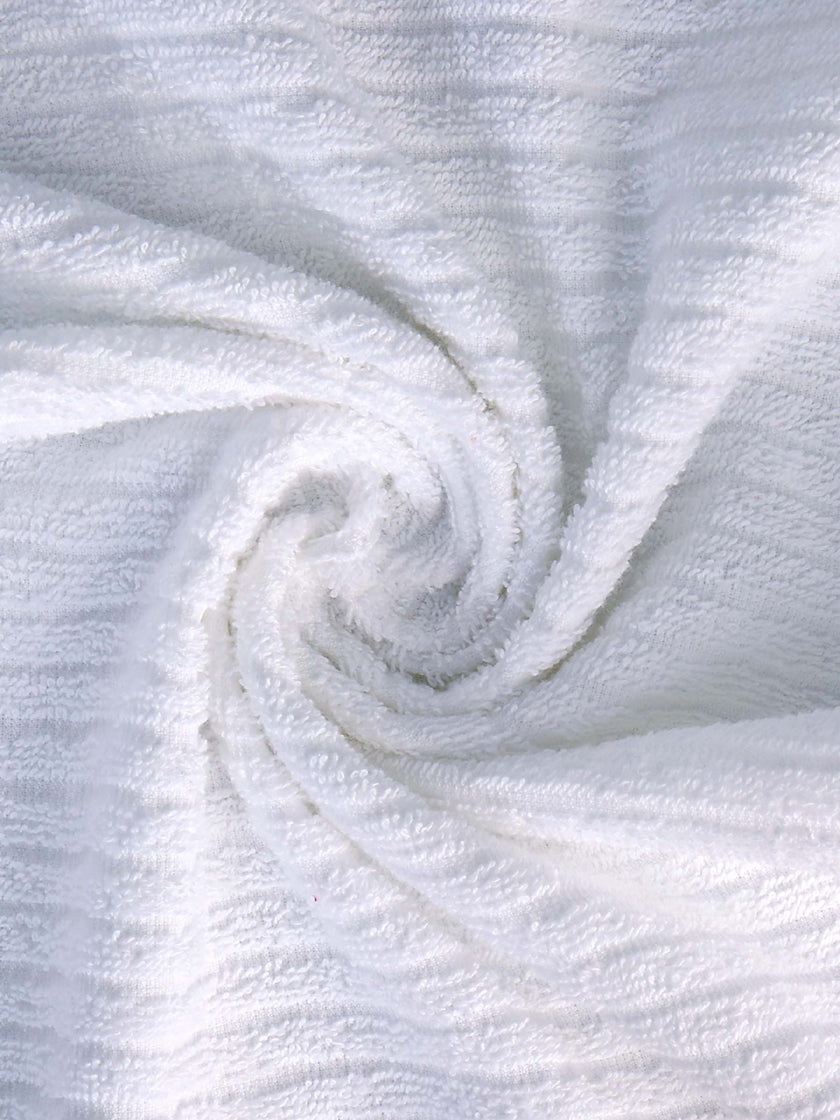 White ring-spun cotton kitchen towels and tea towels, 17x26 inches – main product view