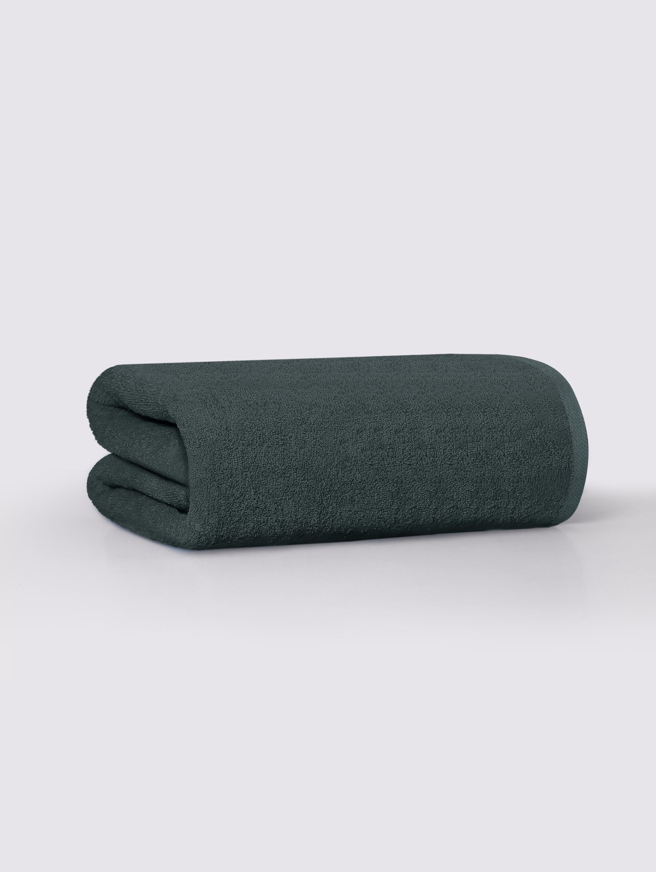 Charcoal ring-spun cotton oversized bath sheet towel, pack of 1, 36x71 inches – additional view