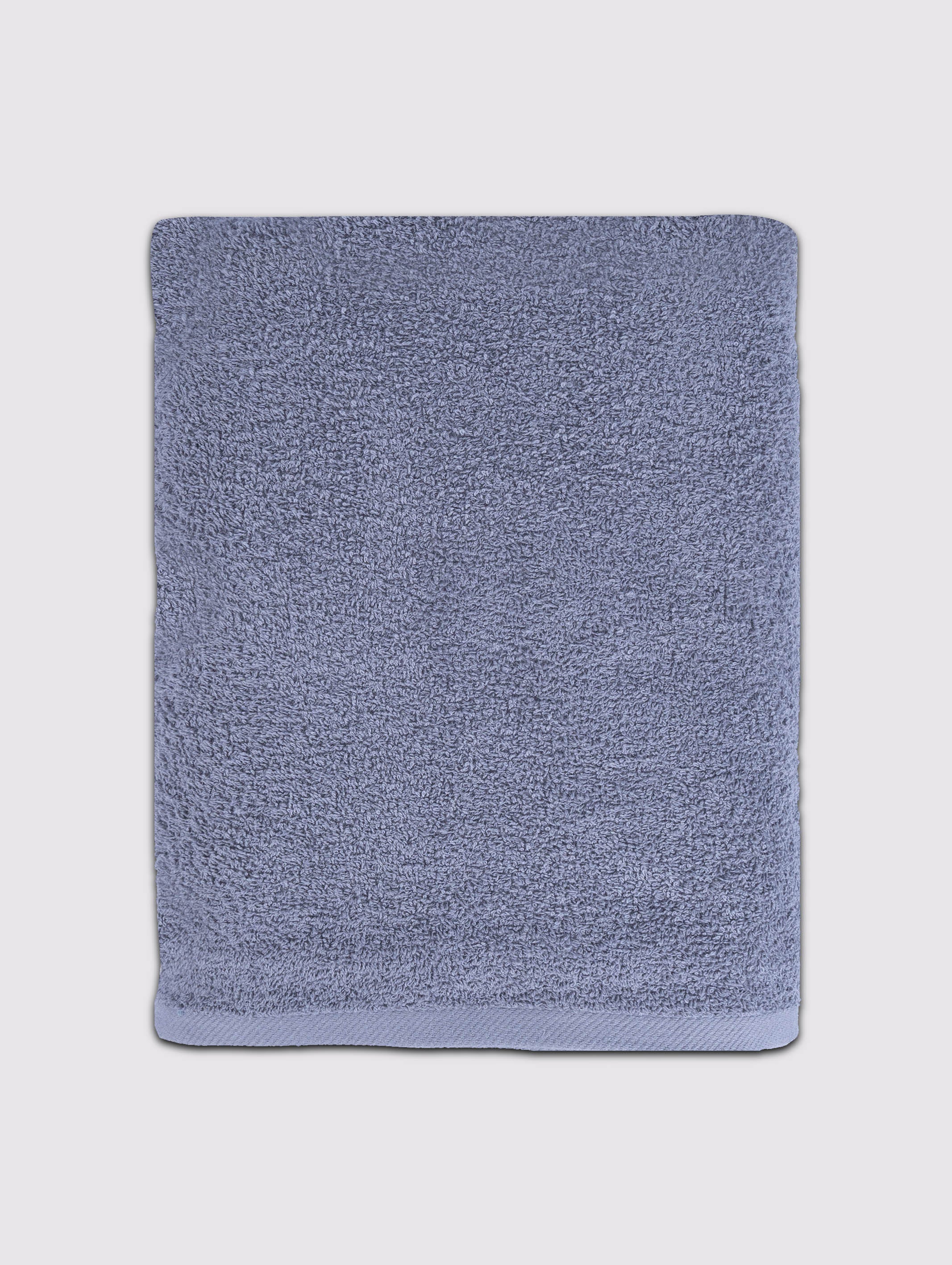 Grey ring-spun cotton oversized bath sheet towel, pack of 1, 31x63 inches – product detail view