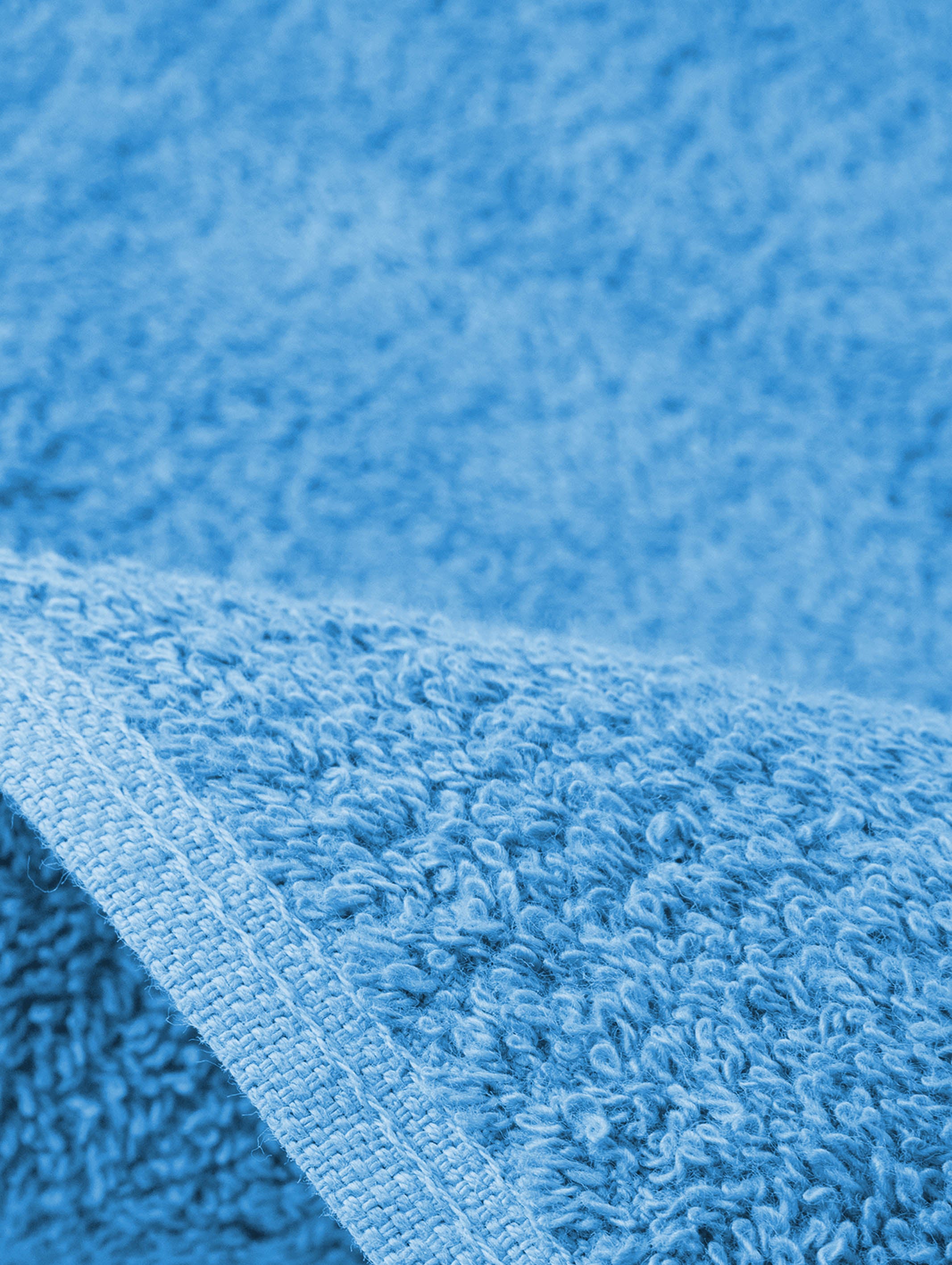 Teal Blue ring-spun cotton oversized bath sheet towel, pack of 1, 32x63 inches – product detail view