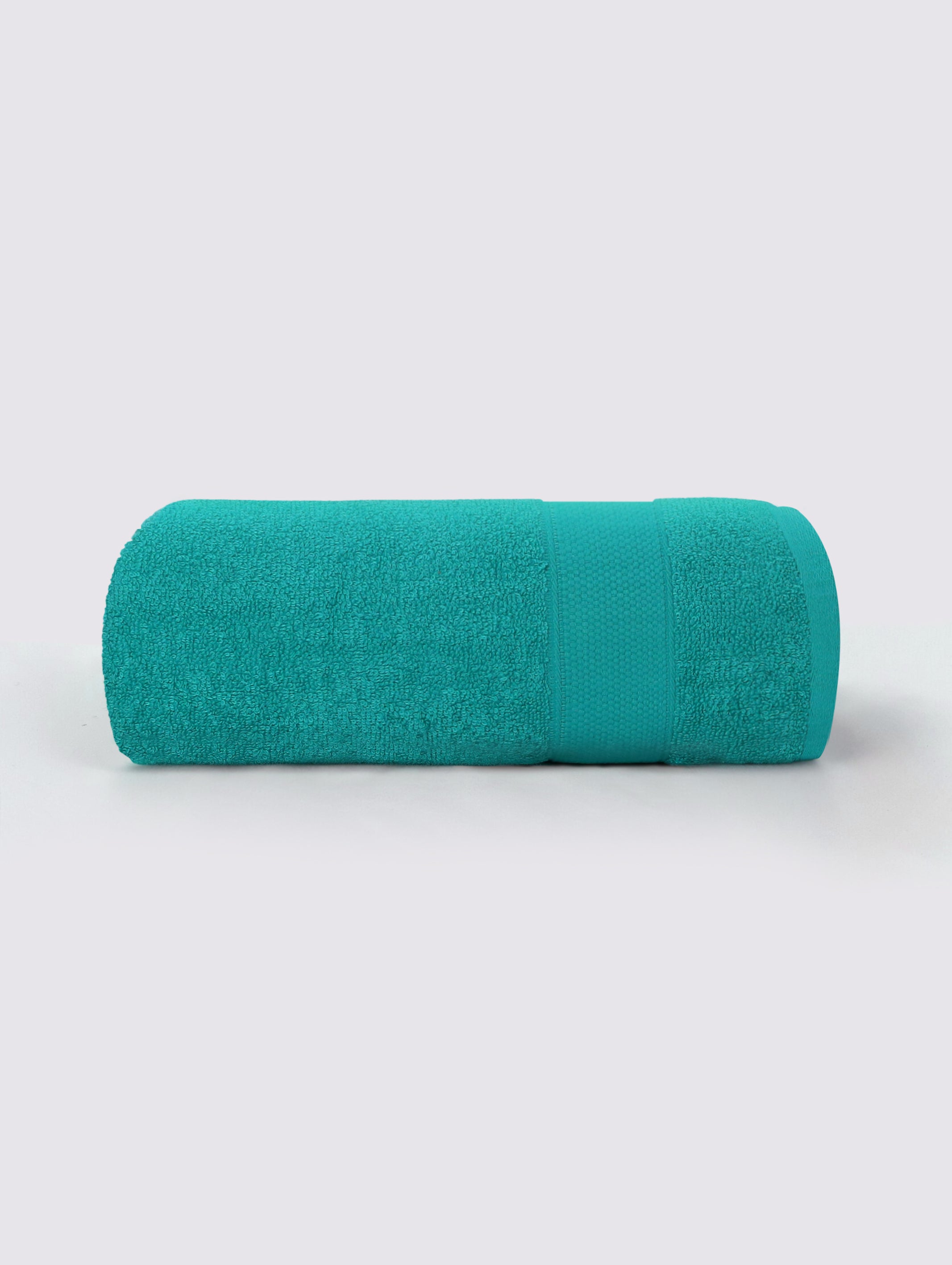 Teal ring-spun cotton oversized bath sheet towel, pack of 1, 40x60 inches – main product view