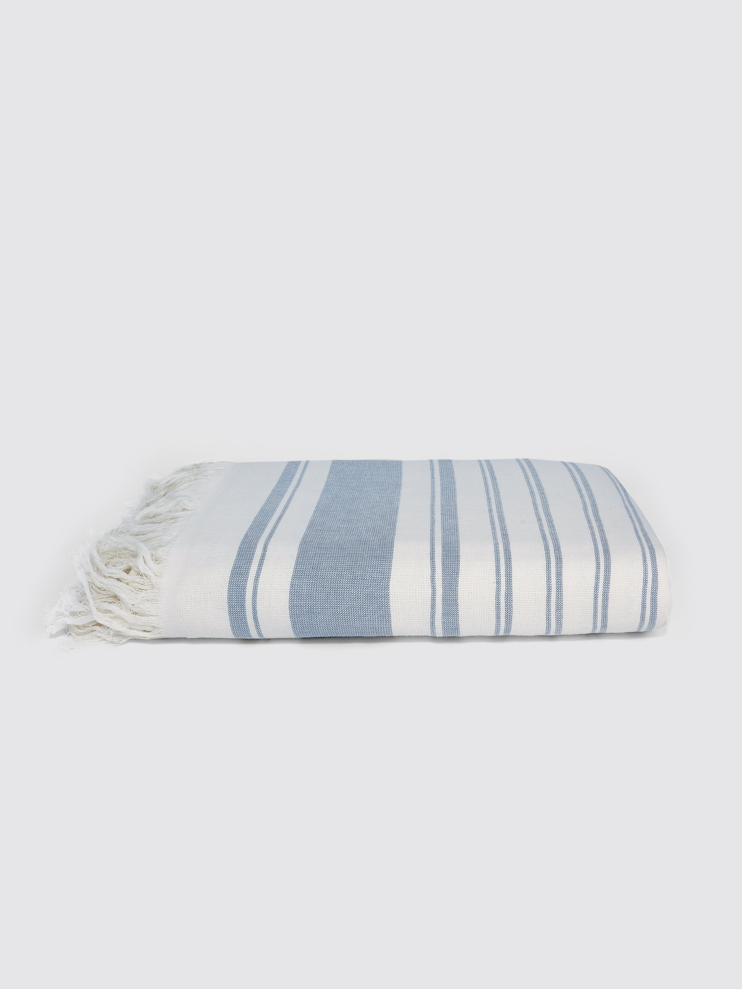 Off White ring-spun cotton peshtemal bath sheet, pack of 1, 32x60 inches – additional view