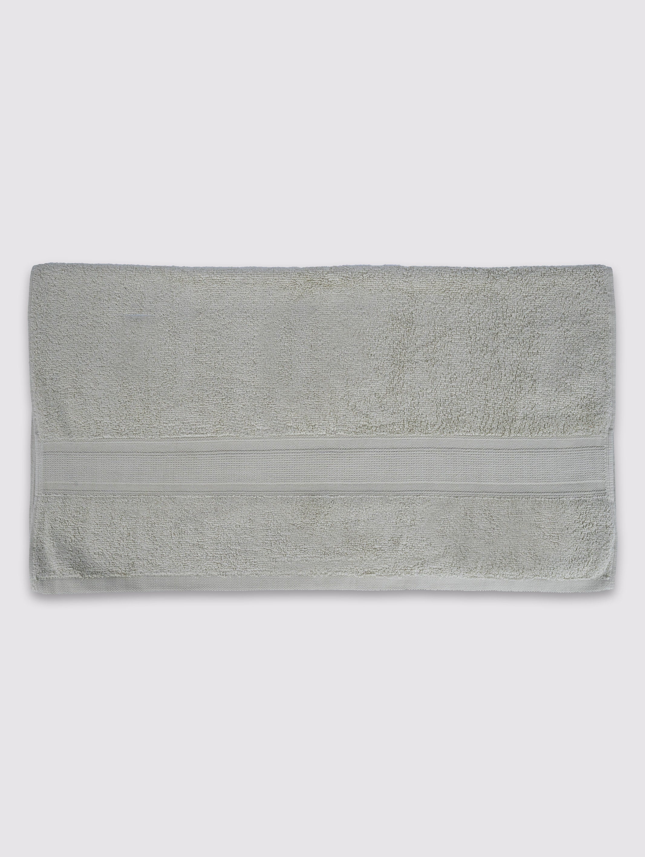 Sage zero-twist cotton bath towel, pack of 1, 28x52 inches – product detail view