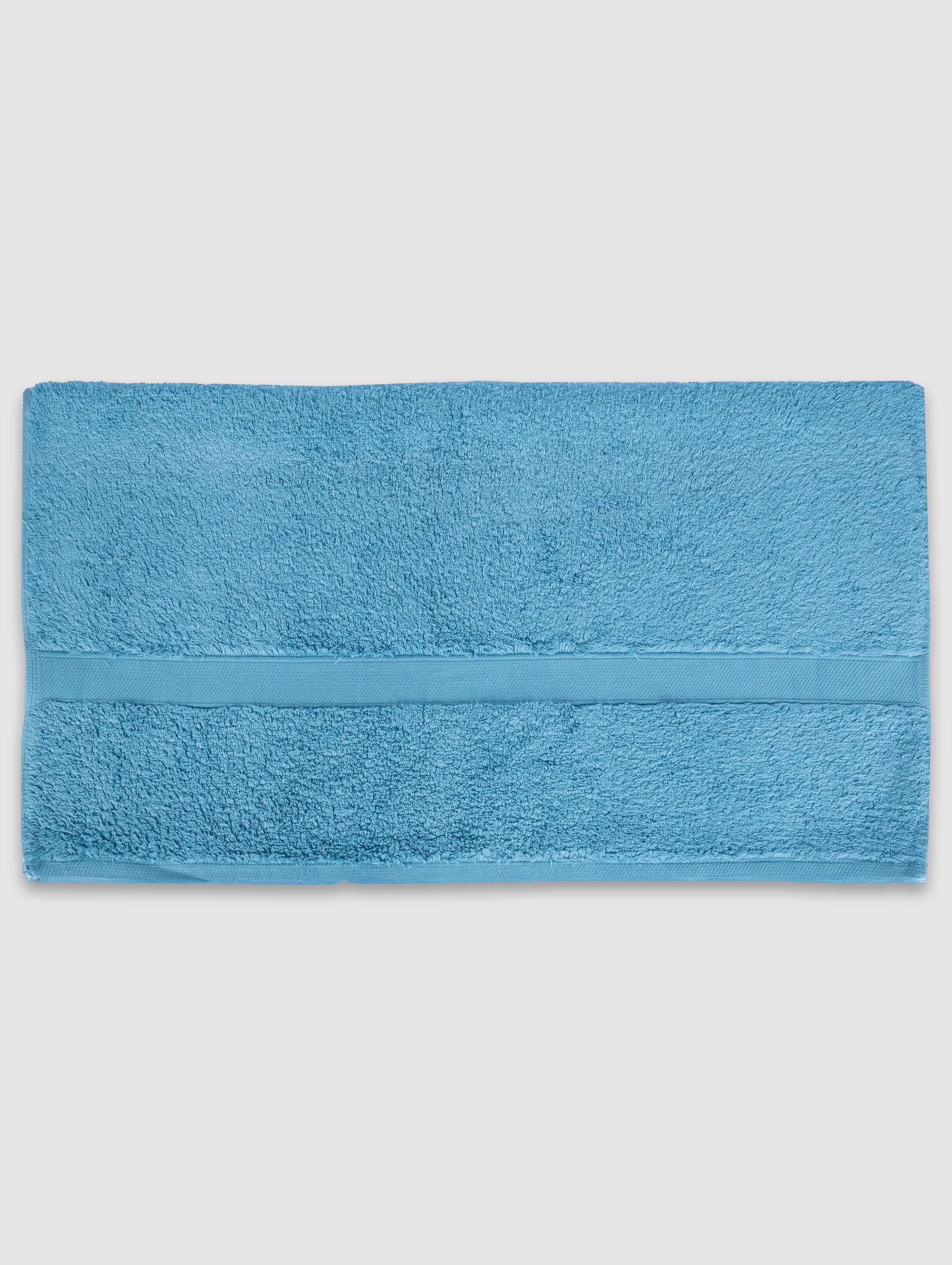 Soft Teal zero-twist cotton bath towel, pack of 1, 28x52 inches – product detail view