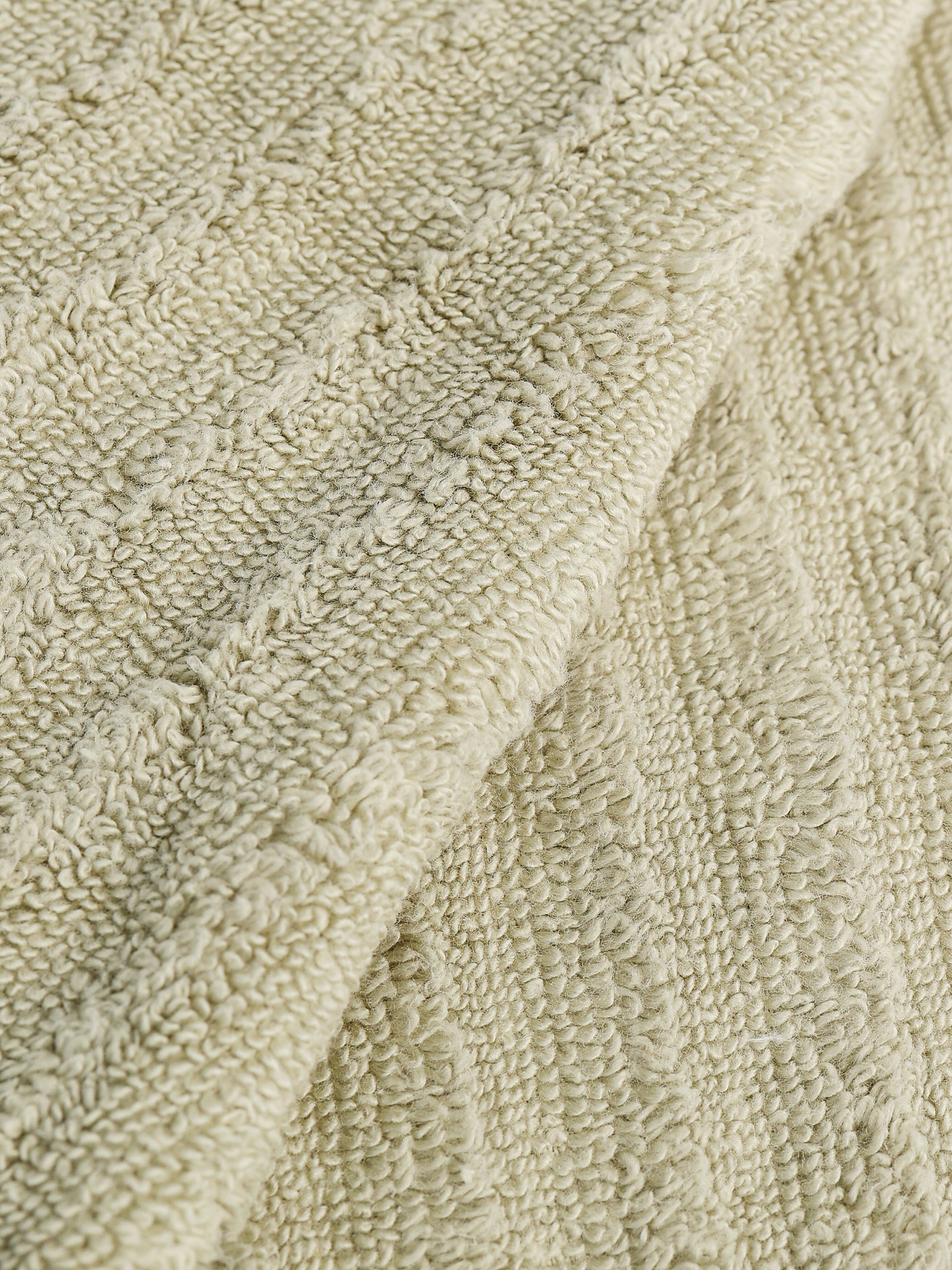 Sage zero-twist cotton guest towels, 12x21 inches – additional view