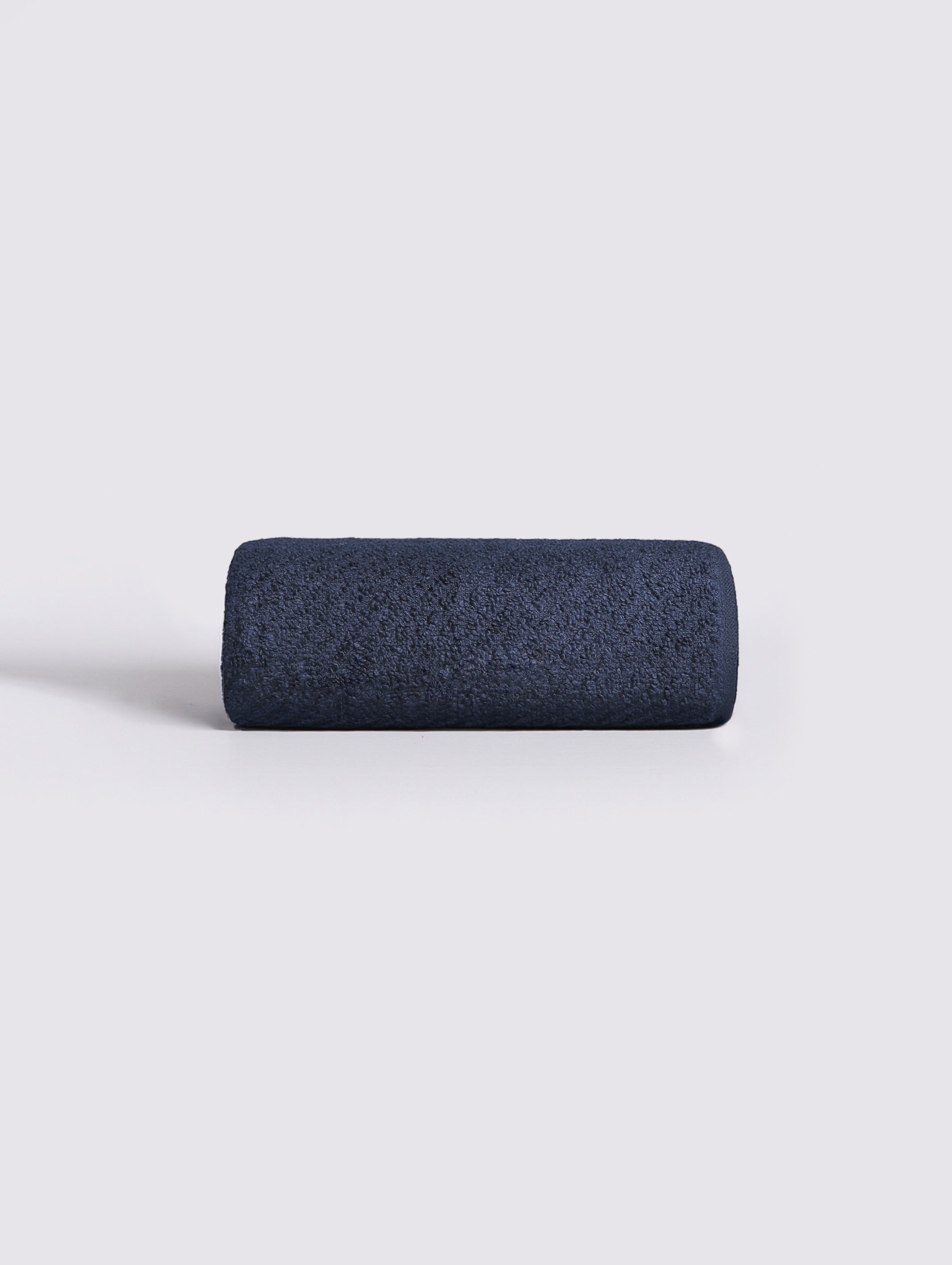 Navy Blue zero-twist cotton hand towels, pack of 1, 16x26 inches – main product view