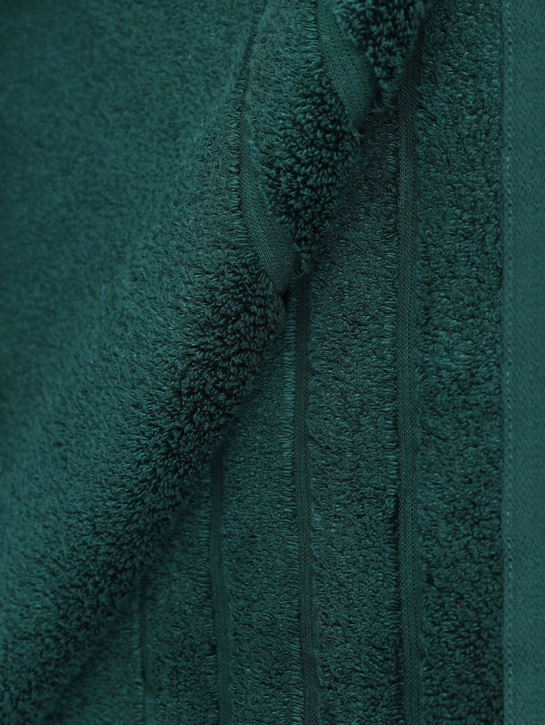 Green zero-twist cotton oversized bath sheet towel, pack of 2, 39x59 inches – additional product view 4